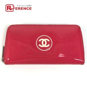 CHANEL 1759**** Makeup CC Coco Mark Logo Long Wallet