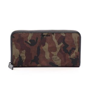 [중고] Prada PRADA 라운드 장지갑 TESSUTO ST.CAMO 카무플라주 카키 나일론 사피아노 레더 카무플라주 라운드 장지갑 남성용 Used A