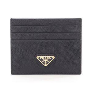 [중고] Prada PRADA 카드지갑/카드케이스 SAFFIANO TRIANG 1MC025QHHF0002 사피아노 레더 카드지갑/카드케이스 여성용 새상품