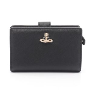 [Used] Vivienne Westwood Bi-fold Wallet ZIP CARD WALLET Orb 51080028L0040N401 Leather Bi-fold Wallet Women's New
