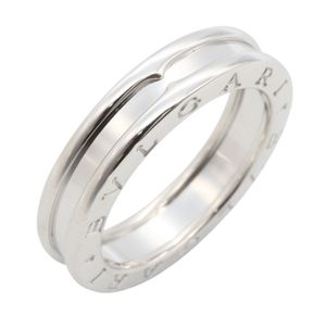 [Used] Bulgari BVLGARI Ring - B-zero1 - 1-band ring, 346566, K18WG (White Gold), Unisex, Used A