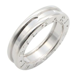 [Used] Bulgari BVLGARI Ring - B-zero1 - 1-band ring, 346566, K18WG (White Gold), Unisex, Used A
