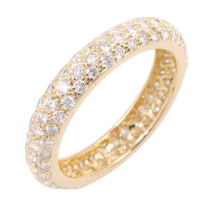 [Pre-owned] Cartier Etincelle de Cartier Full Diamond Ring B4087052 K18 (Yellow Gold) Diamond Etincelle de Cartier Full Diamond Ring