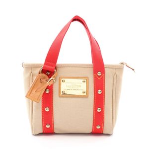 [중고] LOUIS VUITTON 토트백 카바 PM 안티구아 M40038 캔버스 레더 카바 PM 여성용 Used A