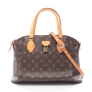 [중고] LOUIS VUITTON 리볼리 MM 모노그램 2WAY 손가방 M44546 PVC 코팅 캔버스 레더 리볼리 MM 여성용 Used B