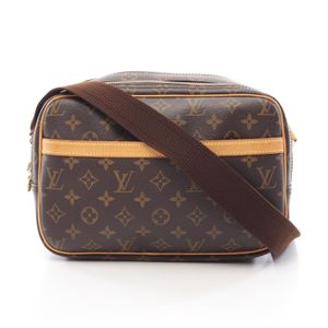 [중고] 루이비통 LOUIS VUITTON 숄더백 리포터PM 모노그램 M45254 PVC 코팅 캔버스 레더 리포터PM 여성용 Used B