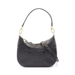 [중고] LOUIS VUITTON 손가방 바가텔 NM 모노그램 앙프랑트 누아르 2WAY M46002 누아르 레더 바가텔 NM 여성용 Used A