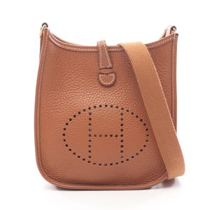 [Used] Hermes HERMES Shoulder Bag Evelyne TPM Amazon Gold Gold Leather Evelyne Amazon TPM Gold Women's Used B