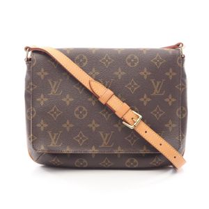 [중고] LOUIS VUITTON 숄더백 뮤제트 탱고 쇼트 스트랩 모노그램 M51257 PVC 코팅 캔버스 레더