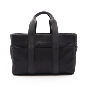 [중고] Hermes 에르메스 손가방 아카풀코 MM 블랙 레더 캔버스 아카풀코 MM 블랙 여성용 Used A
