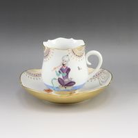 邁森阿拉伯之夜茶杯碟套裝，餐具，23582/680710 5號 - [二手]