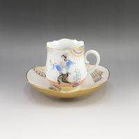 邁森阿拉伯之夜茶杯碟套裝，餐具，23582/680710 6號 - [二手]