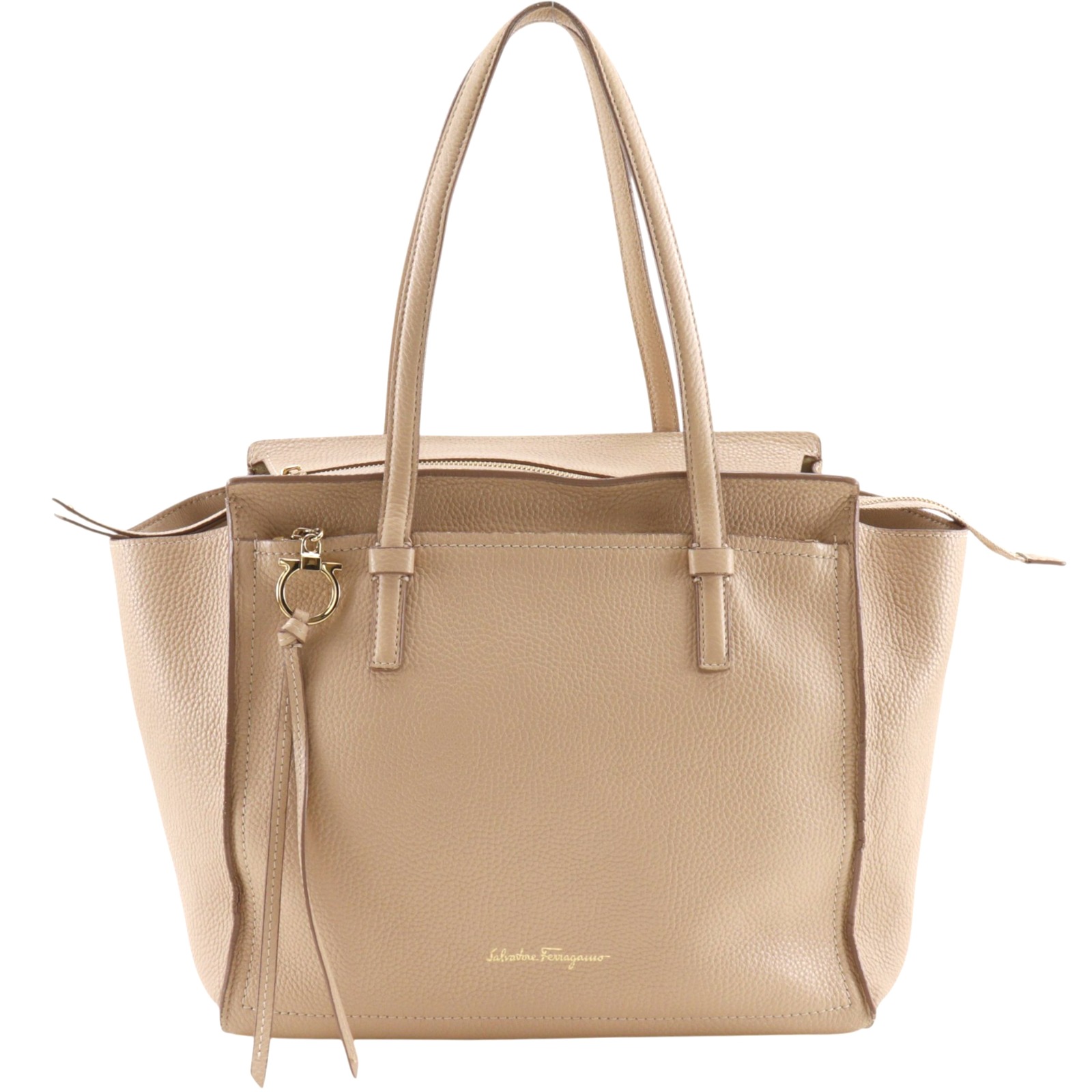 Salvatore Ferragamo Ferragamo AMY Tote Bag, Gancini design, EE