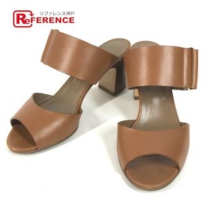 HERMES 벨트 샌들