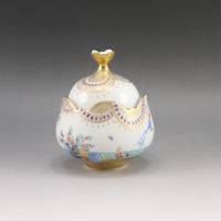 ไมเซน Meissen Arabian Nights โถใส่น้ำตาล เครื่องใช้บนโต๊ะอาหาร 23925/680710 Arabian Nights Sugar Pot _【สินค้ามือสอง】
