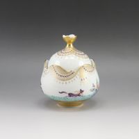 ไมเซน Meissen Arabian Nights โถใส่น้ำตาล เครื่องใช้บนโต๊ะอาหาร 23925/680710 Arabian Nights Sugar Pot _【สินค้ามือสอง】