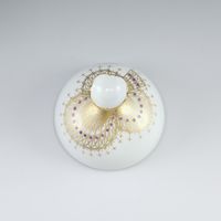 ไมเซน Meissen Arabian Nights โถใส่น้ำตาล เครื่องใช้บนโต๊ะอาหาร 23925/680710 Arabian Nights Sugar Pot _【สินค้ามือสอง】