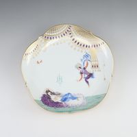 マイセン Meissen アラビアンナイト プレート 18.cm 食器 23501/680710 No.04 Arabian Nights Plate 7.1" _【中古】