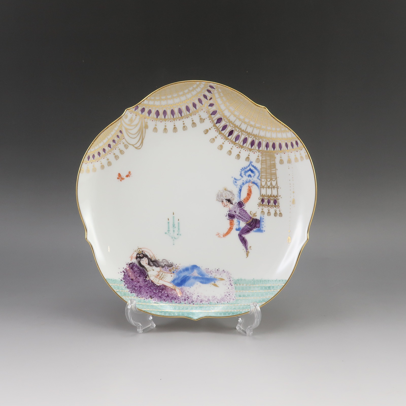マイセン Meissen アラビアンナイト プレート 18.cm 食器 23501/680710