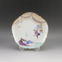 マイセン Meissen アラビアンナイト プレート 18.cm 食器 23501/680710 No.04 Arabian Nights Plate 7.1" _【中古】