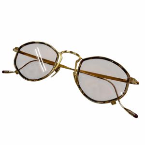 成色極佳 ▼ JACQUESMARIEMAGE JMMAG56 ARAGON 鈦金大理石紋太陽眼鏡，全球限量300副 (293/300)，金色淨CLEARブラウン鏡片：青銅色，48□25，示範鏡片，日本製造，男士款