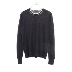 【二手】 DOLCE & GABBANA & Gabbana GQ001K 男士羊絨圓領針織衫