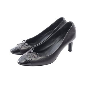 [Used] Chanel CHANEL Pumps Coco Mark G25207 Leather Patent Leather Pumps Women's Used B