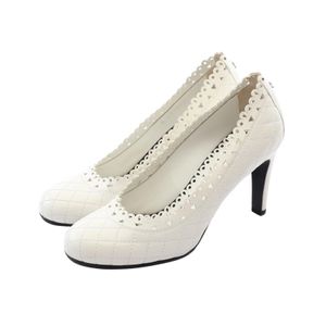 [Used] Chanel CHANEL Pumps Matelassé G31363 Leather Pumps Women's Used A