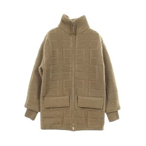 [중고] Hermes 에르메스 다운 재킷/코트 H 패턴 니트 2H2102DA 울 재킷 여성용 Used A