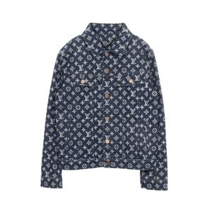 [중고] LOUIS VUITTON 데님 재킷 모노그램 HFA01WGUO 코튼 재킷 남성용 Used A