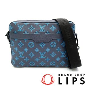LOUIS VUITTON 트리오 메신저 M46604 모노그램 섀도우 여성용 메신저백
 네이비【중고】