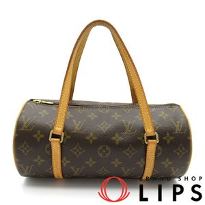 LOUIS VUITTON 파피용 26 M51386 모노그램 여성용 손가방
 브라운【중고】
