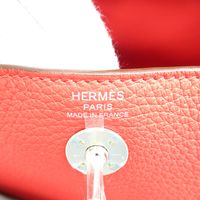 Hermes 에르메스 린디 미니 20 트리옹 클레망스 여성 숄더백
 루즈 라듀【신품】