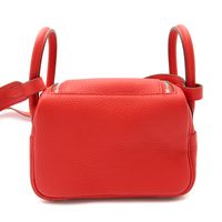 Hermes 에르메스 린디 미니 20 트리옹 클레망스 여성 숄더백
 루즈 라듀【신품】