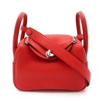Hermes 에르메스 린디 미니 20 트리옹 클레망스 여성 숄더백
 루즈 라듀【신품】