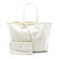 Goyard Saint Louis PM PVC/皮革女士手提包

白色 [二手]