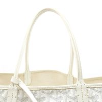 Goyard Saint Louis PM PVC/皮革女士手提包

白色 [二手]