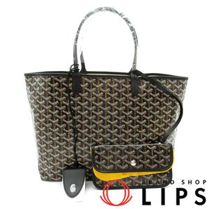 Goyard Saint Louis PM STLCROPMLTY01CL01P PVC/皮革女士手提包

黑色 [全新]