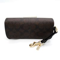 Coach太陽眼鏡盒 CZ207 PVC/皮革 女士ブラウン[二手]