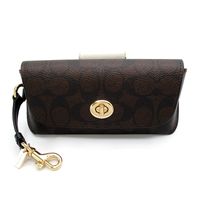 Coach太陽眼鏡盒 CZ207 PVC/皮革 女士ブラウン[二手]