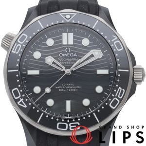 OMEGA 씨마스터 다이버 300M 코-액시얼 43.5mm 210.92.44.20.01.001 박스 보증서 포함 세라믹/러버 남성용 시계 블랙 폴리싱 완료 최상급 컨디션 [중고]