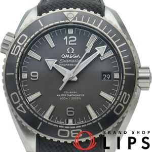 OMEGA 씨마스터 플래닛 오션 600M 코액시얼 43.5mm Seamaster Professional 600 Planet Ocean Co-Axial Master Chronometer 215.32.44.21.01.002 박스 보증서 SS/러버 남성용 시계 그레이 미사용 신품