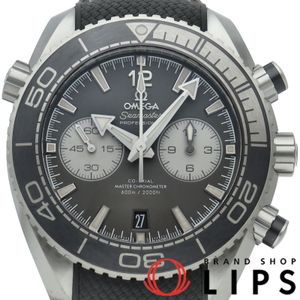 OMEGA 씨마스터 플래닛 오션 600M 코-액시얼 크로노그래프 45.5mm 215.32.46.51.01.004 박스 보증서 SS/러버 남성용 시계 그레이 미사용 신품