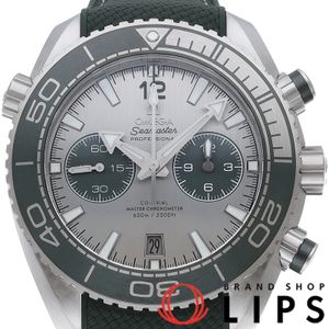 OMEGA 씨마스터 플래닛 오션 600M 코-액시얼 크로노그래프 45.5mm 215.32.46.51.06.001 박스 보증서 SS/러버 남성용 시계 실버/그린 미사용 신품