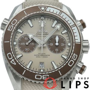 OMEGA 씨마스터 플래닛 오션 600M 코-액시얼 크로노그래프 45.5mm 215.32.46.51.09.001 박스 보증서 SS/러버 남성용 시계 리넨 컬러 미사용 신품