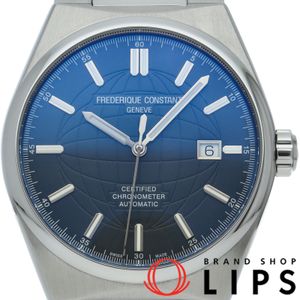 FREDERIQUE CONSTANT 하이라이프 오토매틱 COSC 워치 41mm FC-303BL4NH6B/310X4TNH2/4/6 박스 보증서 밴드 SS 남성용 시계 블랙 오버홀 및 폴리싱 완료 최상급 컨디션 【중고】