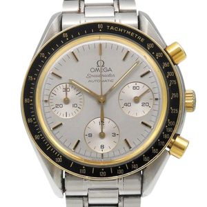 OMEGA 스피드마스터 아날로그 손목시계 cal.1140 175.0032 스테인리스 스틸×YG 오토매틱 크로노그래프 실버 다이얼 Speedmaster 남성용【중고】