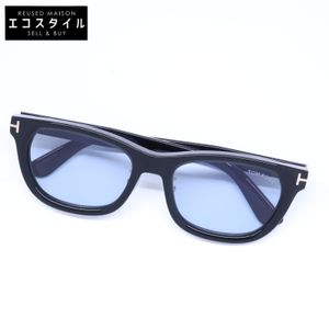 Tom Ford [Brand New, Unused] TF1393 D 01A Light Blue Lens Television Cut Square Shape 55□19 145 [Used]