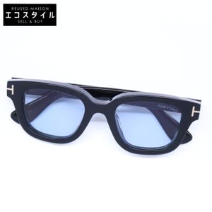 Tom Ford [Excellent Condition] TF1274 D ECO 01A Light Blue Lens Wellington Shape 49□20 145 [Used]