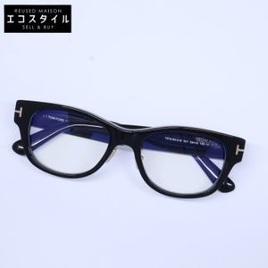 Tom Ford 【Excellent Condition】TF6163-D-B 001 Blue Light Blocking Lenses Wellington Shape Eyewear 53□18 145【Used】